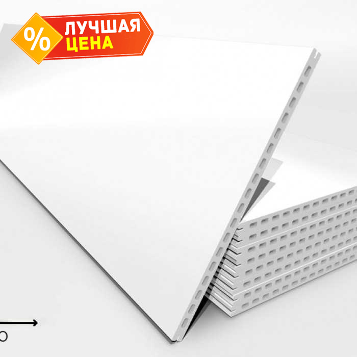Керамогранитная плита FAVEKER GA20 для НФС, Blanco Brillo, 1200*400*20 мм