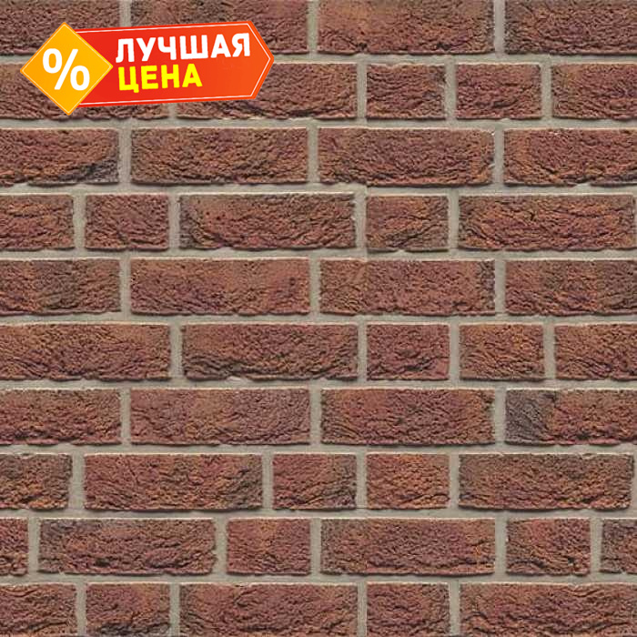Кирпич облицовочный Muhr Nr 1 B, Bronze-bunt geflammt, 240х115х71 мм