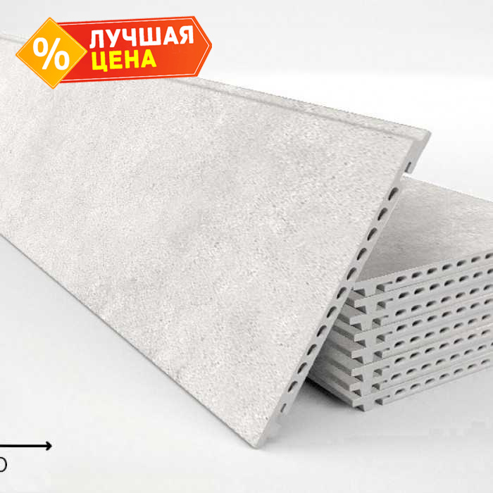 Керамогранитная плита FAVEKER GA16 для НФС, Urban Blanco, 800*355*18 мм