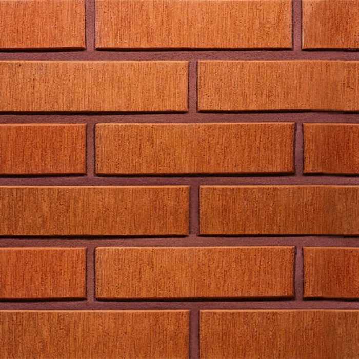 Кирпич облицовочный Terca Red шероховатый, 250х85х65 мм