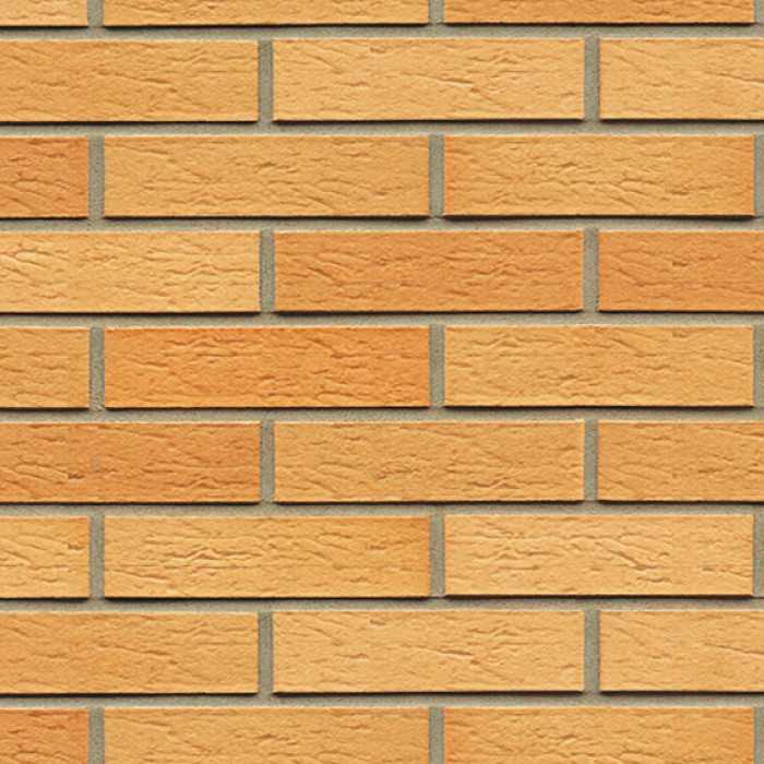 Кирпич клинкерный Muhr 01 EG Niederlausitzer Gelb Edelglanz рустик, 290х90х71 мм