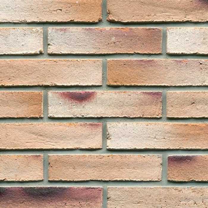 Кирпич клинкерный Muhr 37_06 K Serie mondan Kohle Wasserstrich, 240х71х50 мм