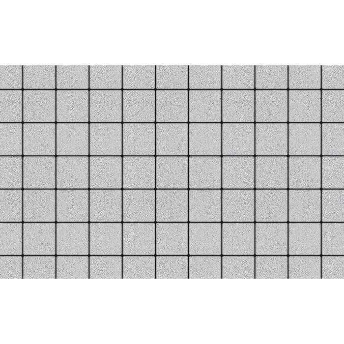 Плитка тротуарная Квадрат (ЛА-Линия) А.3.К.4 гладкий белый 100x100x40 мм